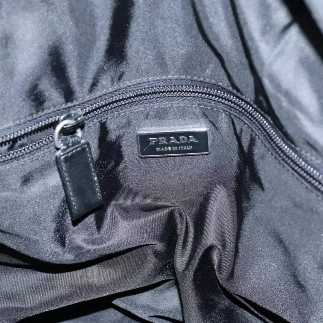 Prada Boston Bag Nylon 2way Black