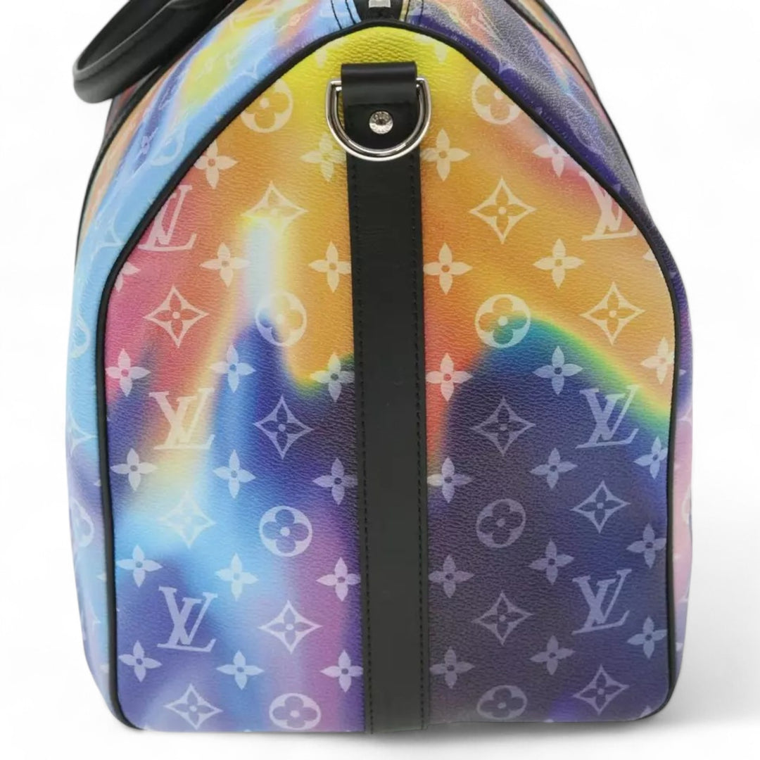 Louis Vuitton Monogram Sunset Keepall Bandouliere 50 Bag M45942 Multicolor Unisex Travel Duffle