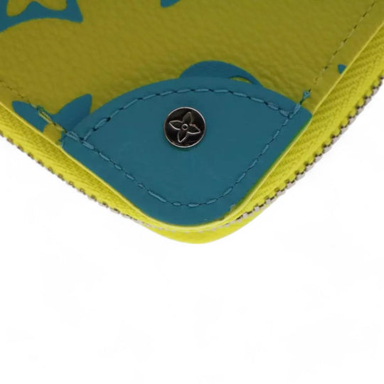 Louis Vuitton Playground Zippy Wallet Vertical Yellow Monogram Canvas Men’s Long Wallet Spring Summer 2023 Collection