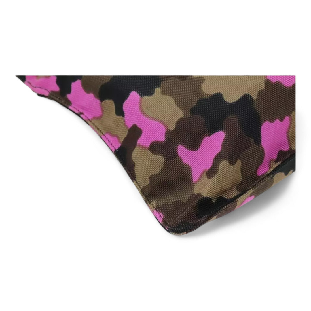 Prada Camouflage Pink Shoulder Bag Nylon Crossbody Bag