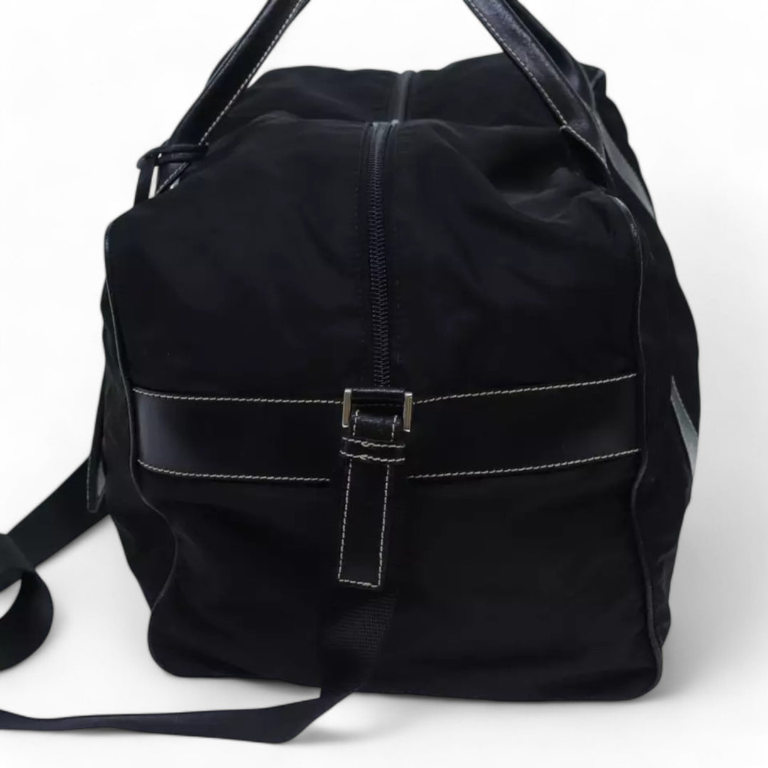 Prada Boston Bag Nylon 2way Black