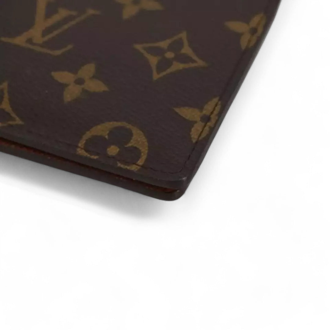 Louis Vuitton Monogram PorteFeuille Multipull Bifold Men's Wallet Brown