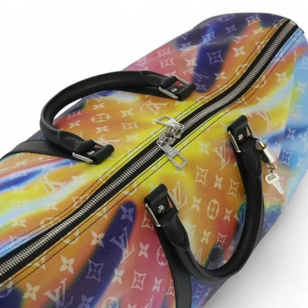 Louis Vuitton Monogram Sunset Keepall Bandouliere 50 Bag M45942 Multicolor Unisex Travel Duffle