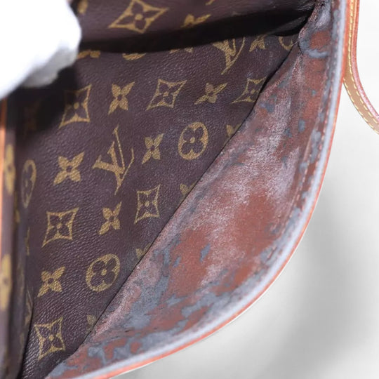 Louis Vuitton Monogram Trocadero 27 Vintage Shoulder Bag Brown Canvas