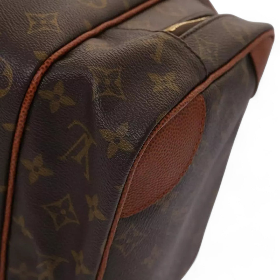 Louis Vuitton Monogram NBA Gym Bag Boston Bag 2way Brown Unisex Travel Duffle Bag with Shoulder Strap and Lock