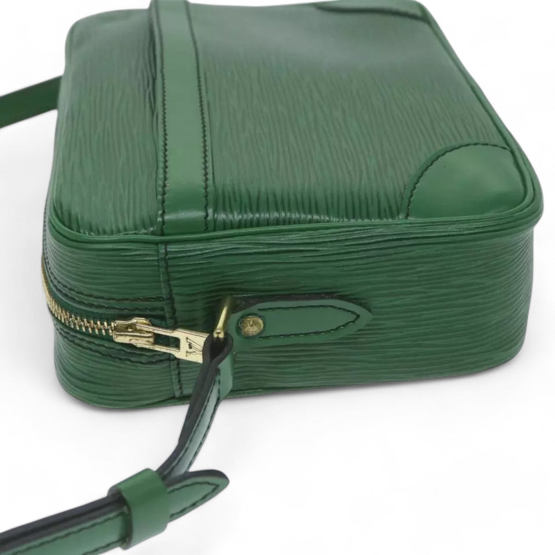 Louis Vuitton Epi Trocadero 23 Shoulder Bag Green Women's