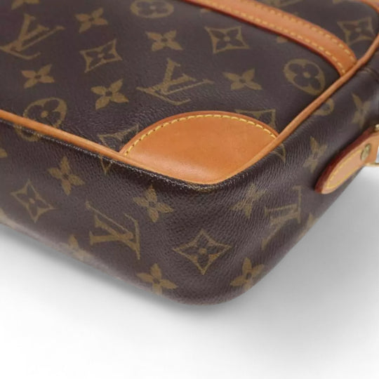 Louis Vuitton Monogram Trocadero 27 Vintage Shoulder Bag Brown Canvas