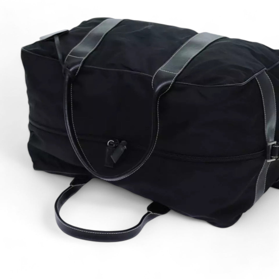 Prada Boston Bag Nylon 2way Black