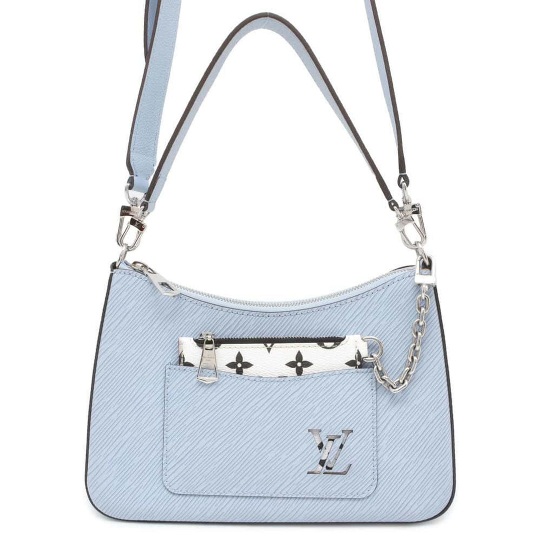 Louis Vuitton Murrell Epi Leather Blue Nuage Bag Preloved