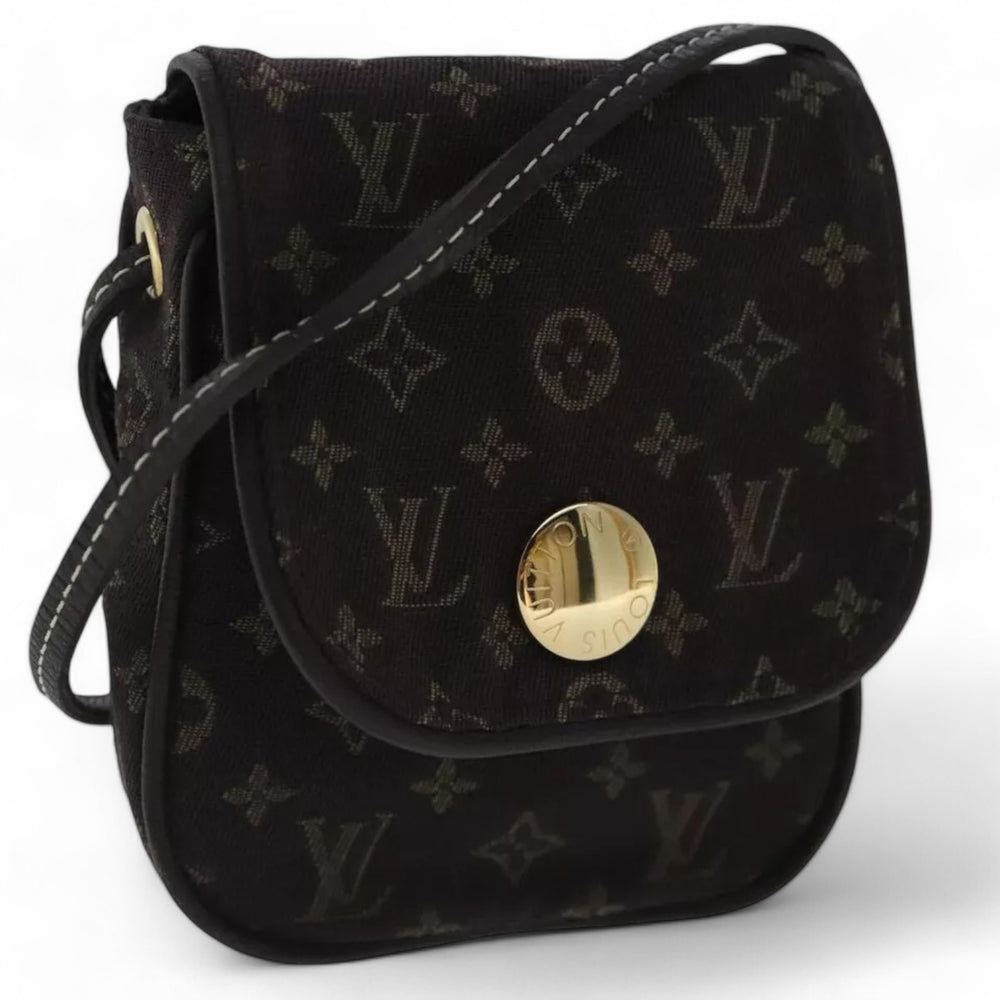 Louis Vuitton Monogram Mini Pochette Cancun Pouch Brown Women's Shoulder Bag