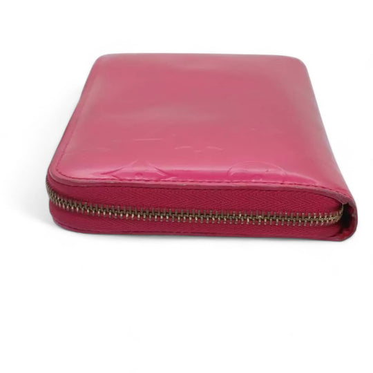 Louis Vuitton Monogram Vernis Eldridge Women's Wallet Fuchsia Pink