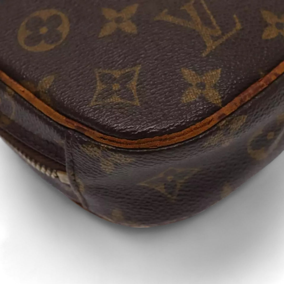 Louis Vuitton Monogram Pochette Gange Shoulder Bag Brown Crossbody Bag