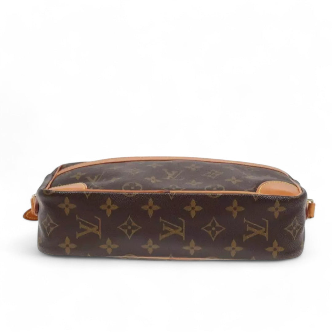 Louis Vuitton Vintage Monogram Trocadero 27 Shoulder Bag Brown Canvas Unisex