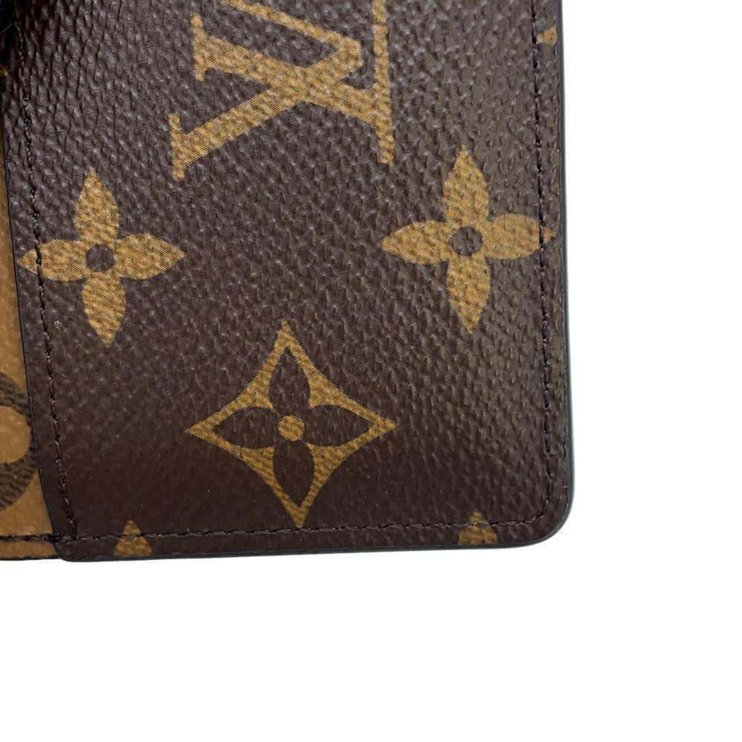 LOUIS VUITTON Porto Cult Canvas Noir Wallet Preloved