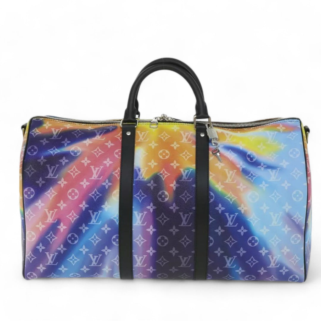 Louis Vuitton Monogram Sunset Keepall Bandouliere 50 Bag M45942 Multicolor Unisex Travel Duffle