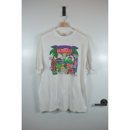 Vintage "The Original Hawaii T-Shirt" Graphic Tee - Large