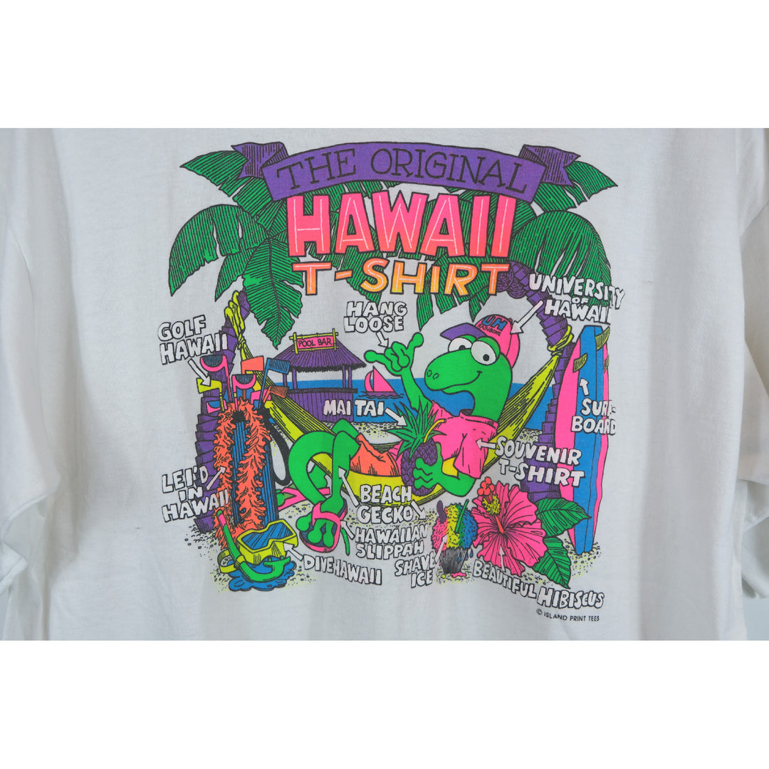 Vintage "The Original Hawaii T-Shirt" Graphic Tee - Large