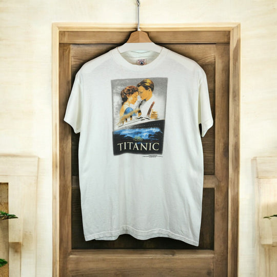 Vintage 1997 Titanic Movie Promo T-Shirt – Large