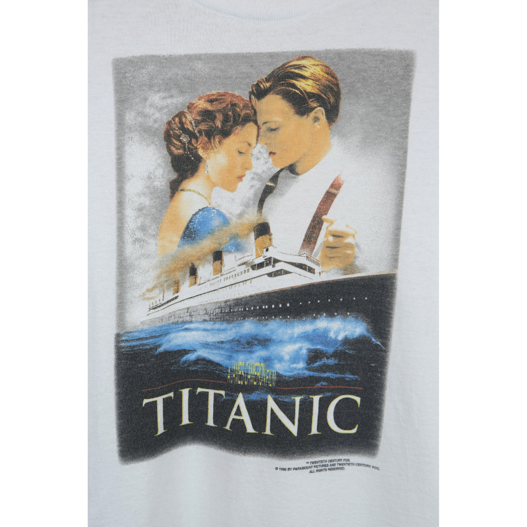 Vintage 1997 Titanic Movie Promo T-Shirt – Large