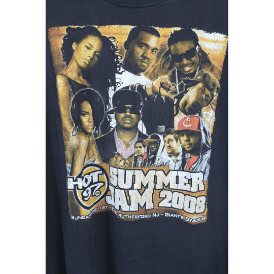 Hot 97 Summer Jam 2008 Vintage Graphic T-Shirt - XL