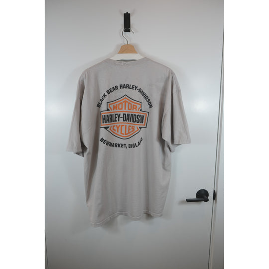 Harley-Davidson Pin-Up Grey Graphic Tee - 2XL