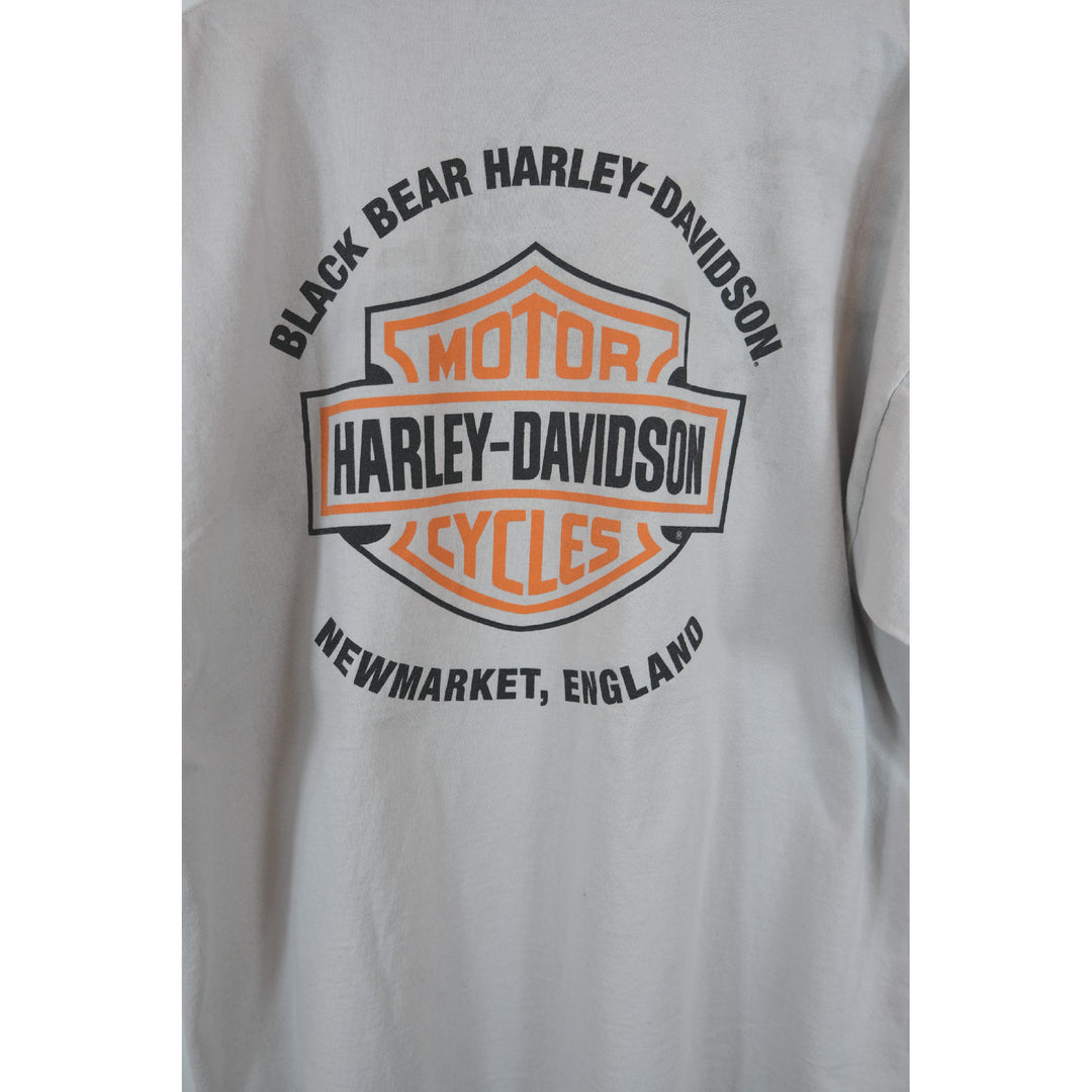 Harley-Davidson Pin-Up Grey Graphic Tee - 2XL