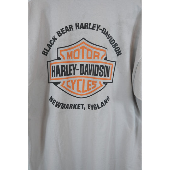 Harley-Davidson Pin-Up Grey Graphic Tee - 2XL