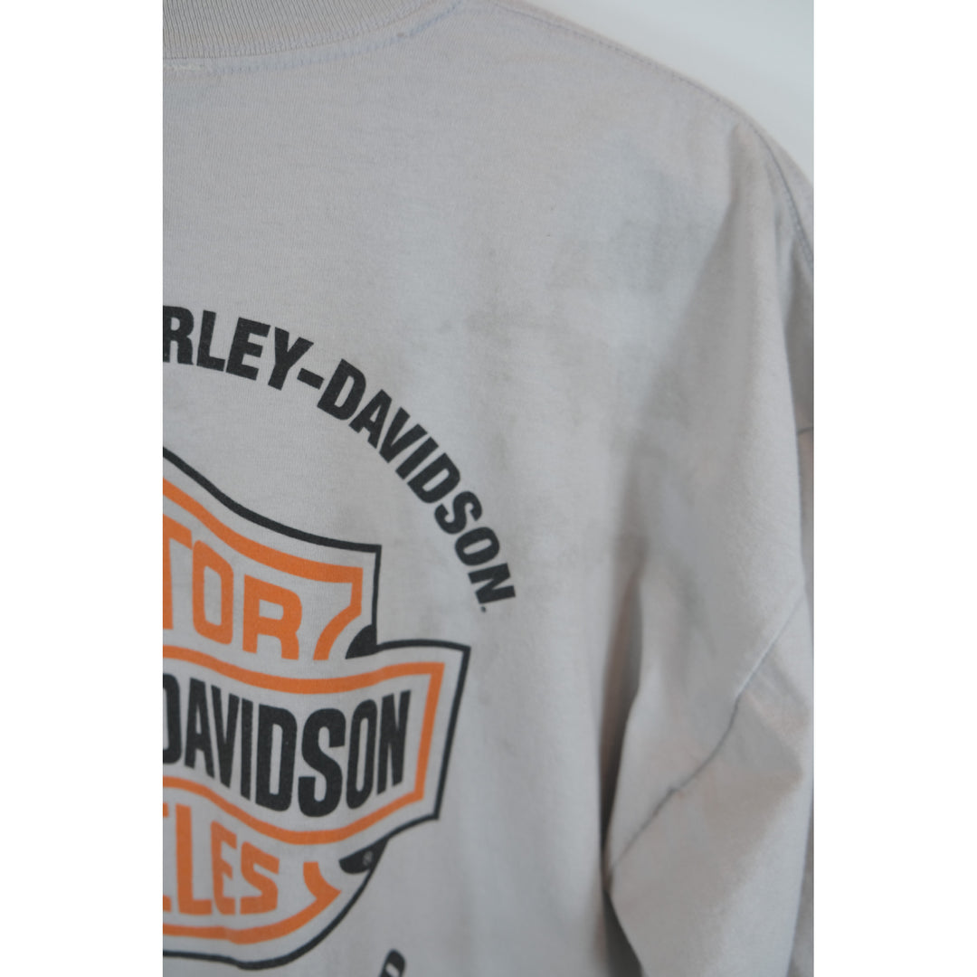 Harley-Davidson Pin-Up Grey Graphic Tee - 2XL