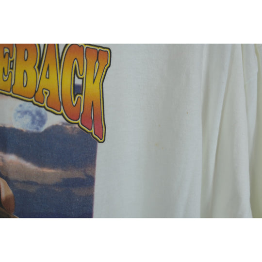 Vintage 2004 Ride Bareback Graphic T-Shirt – “Let the Moon Shine” Cowboy Print XXL