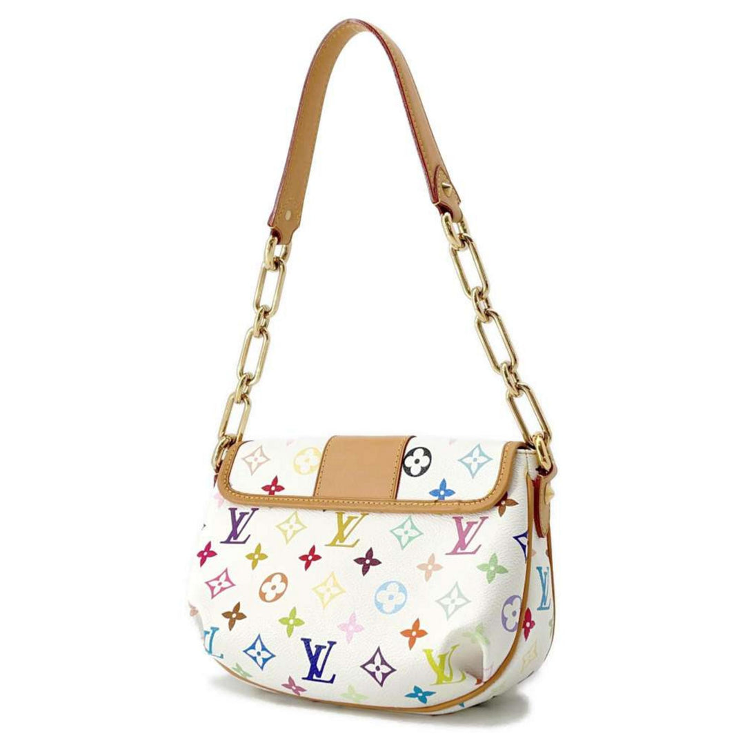 Louis Vuitton Patty Blanc Monogram Multicolor Handbag Preloved