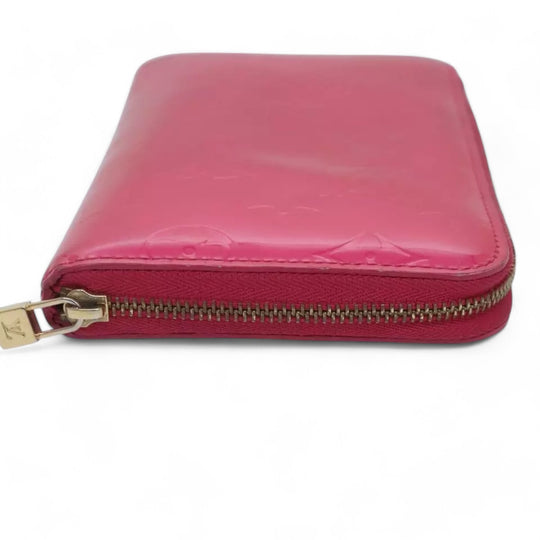 Louis Vuitton Monogram Vernis Eldridge Women's Wallet Fuchsia Pink