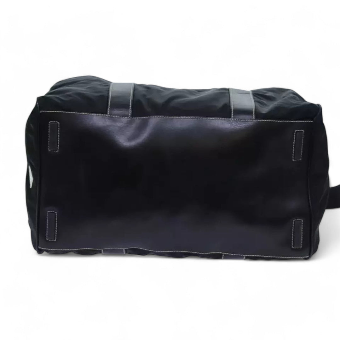 Prada Boston Bag Nylon 2way Black