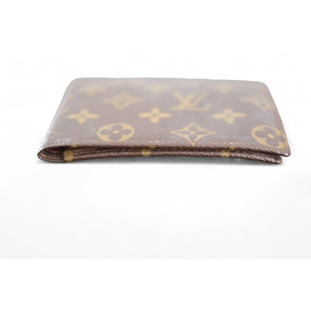 Louis Vuitton Monogram Bifold Wallet Brown Men's Classic