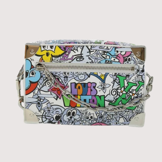 Louis Vuitton Monogram Comics Mini Soft Trunk Bag Multicolor Men's Shoulder Bag