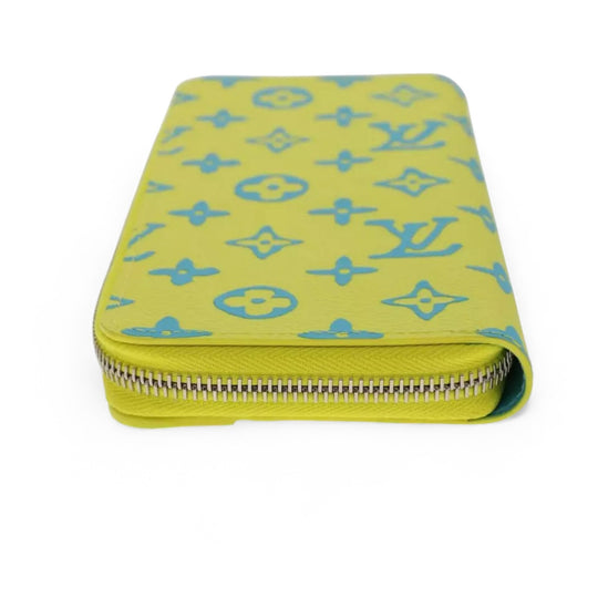 Louis Vuitton Playground Zippy Wallet Vertical Yellow Monogram Canvas Men’s Long Wallet Spring Summer 2023 Collection