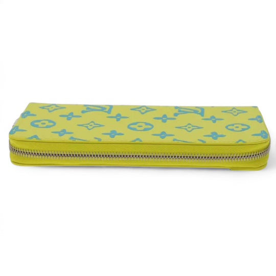 Louis Vuitton Playground Zippy Wallet Vertical Yellow Monogram Canvas Men’s Long Wallet Spring Summer 2023 Collection