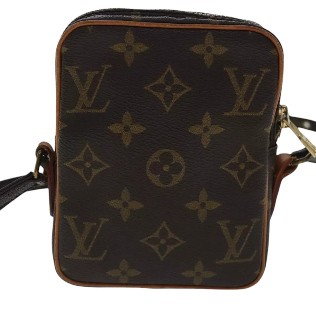 Louis Vuitton Vintage Monogram Mini Danube Shoulder Bag Brown Unisex