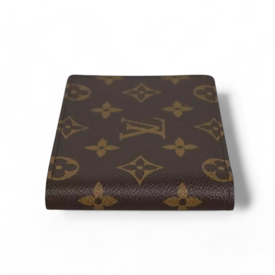 Louis Vuitton Monogram PorteFeuille Multipull Bifold Men's Wallet Brown