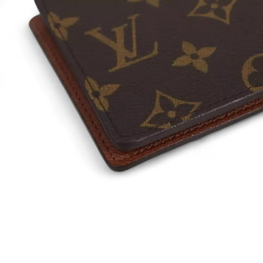 Louis Vuitton Monogram PorteFeuille Multipull Bifold Men's Wallet Brown